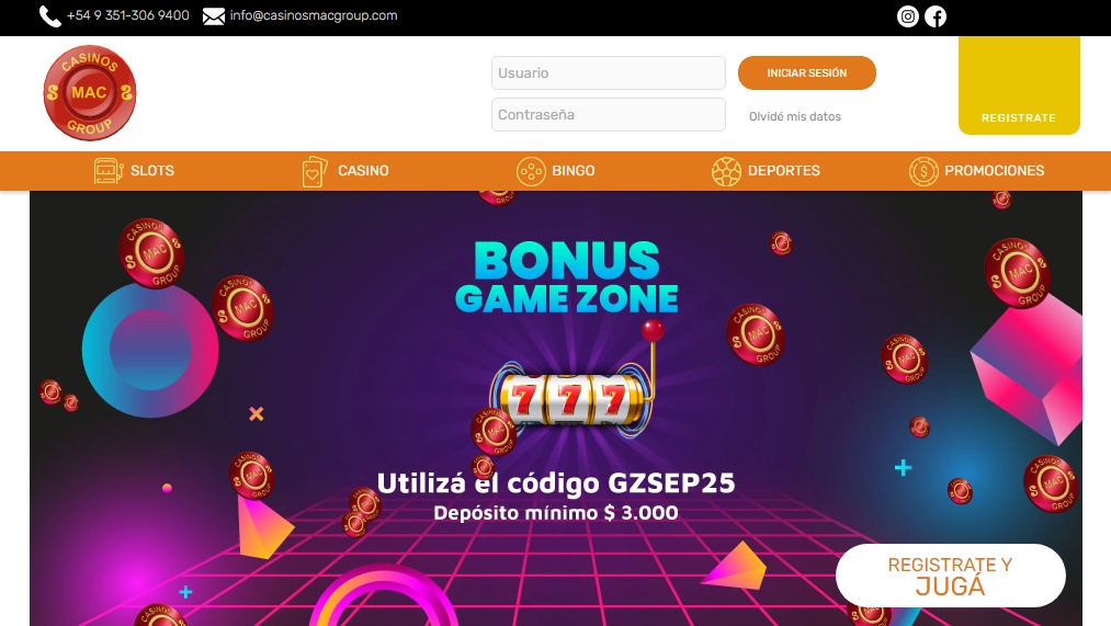 MAC Group Online Casino